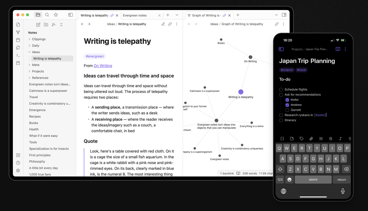 CloudSyncNotes vs Obsidian Sync